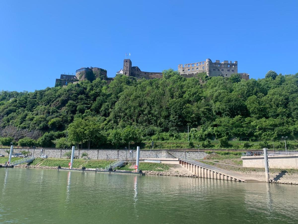 Grosse Wohnung Mit Rheinblick Boppard Exterior foto